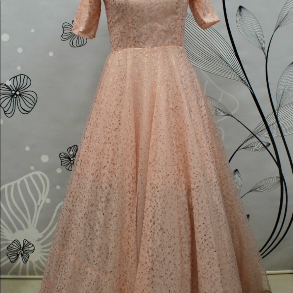 Ethnic Indian Anarkali Gown Dress With Bottom